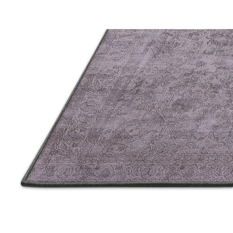 Tapis oriental gris Mervela, Rectangle 2 pi x 3 pi