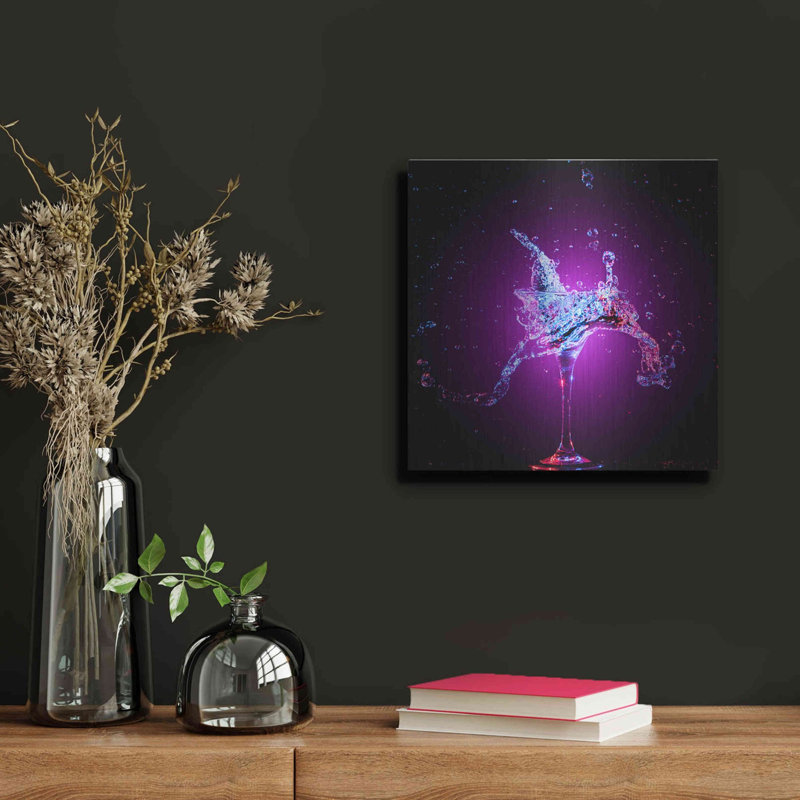 «Galxy Magic Mule Splash» par Epic Portfolio, art mural en métal, H 12 po x l 12 po
