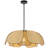 1 - Light Dimmable Petals Paper Rattan Bohemian Chandelier