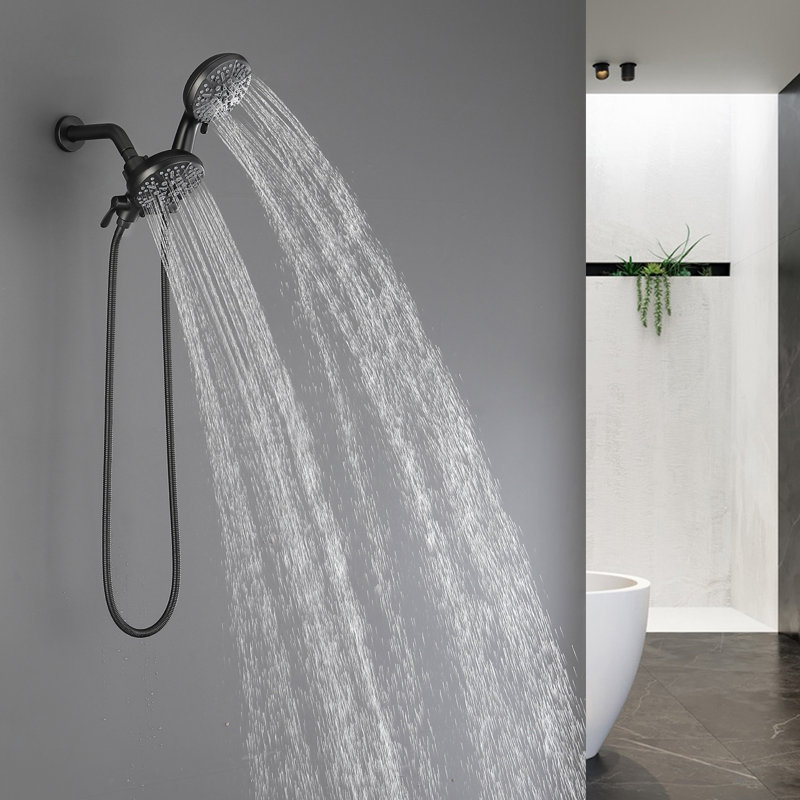 Pomme de douche double Rain