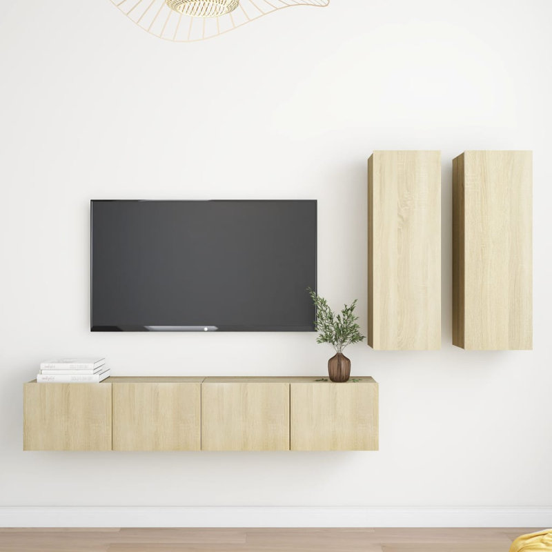Meuble télé flottant pour téléviseur de 42 po ou moins Rupertus