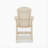 Adirondack Style Counter Chair – Stylish HDPE Poly Lumber For Dining, Patio, And Garden Comfort-1226197178
