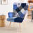 Heidegard Floral Accent Chair Modern High Back Arm Chair, Colorful Patchwork Reading Chairs for Bedroom-1425116821