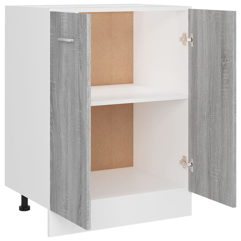 Lyon Bottom Cabinet Lyon, Grey Sonoma