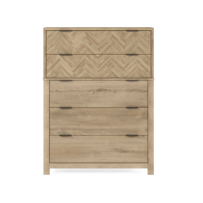 Garrison 5 - Drawer Solid Wood Dresser