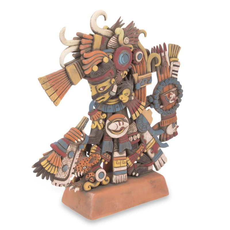 Figurine Fahm The Aztec Deity Tezcatlipoca