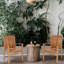 Greg Outdoor Teak Dining Armchair