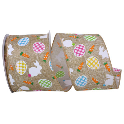 2.5'' Fabric Animals Ribbon