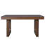 Ensemble de table de salle à manger extensible 7 pièces, table de ferme avec rallonge 18 ", table de cuisine en bois rustique 78" et chaises 6 pièces-867305236