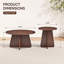 Ensemble de 2 tables basses gigognes-592899685