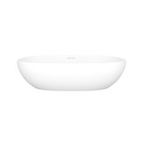 Barcelona Solid Surface Oval Vessel Bathroom Sink