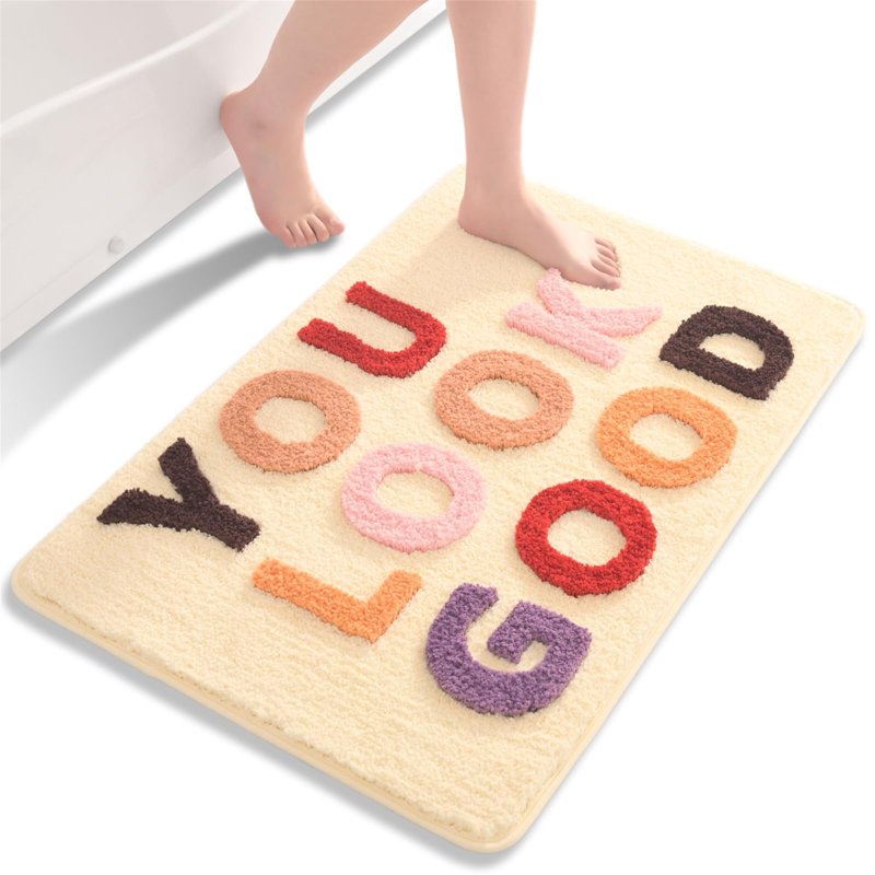 Microfiber / Microsuede Non-Slip Bath Mat