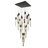 25-Light Black Metal Chandelier With Clear Bubble Crystals-1171622470-1171622492-1171622471