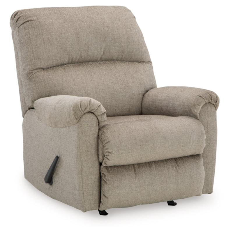 Fauteuil inclinable Fiarvale, Polyester beige