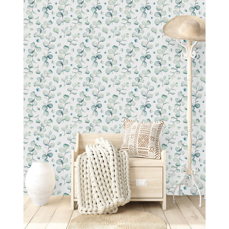 Floral Tile, 2.08' W x 10.42' L