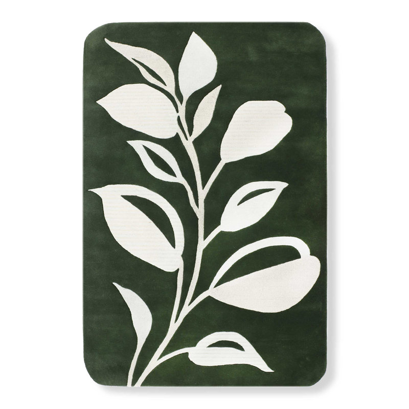 Floral Area Rug, Runner 2'6" x 9'