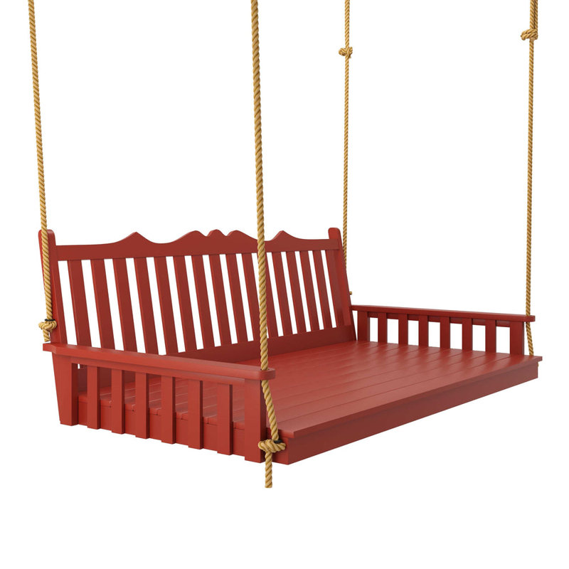 Balancelle Keystone Amish Co., Peinture rouge, 52"