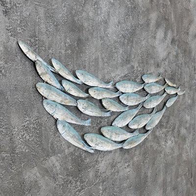 Coastal Animals Wall Decor on Metal