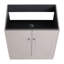 Commode de salle de bain kaki 30 po - Meuble-lavabo moderne à fermeture en douceur-129907833