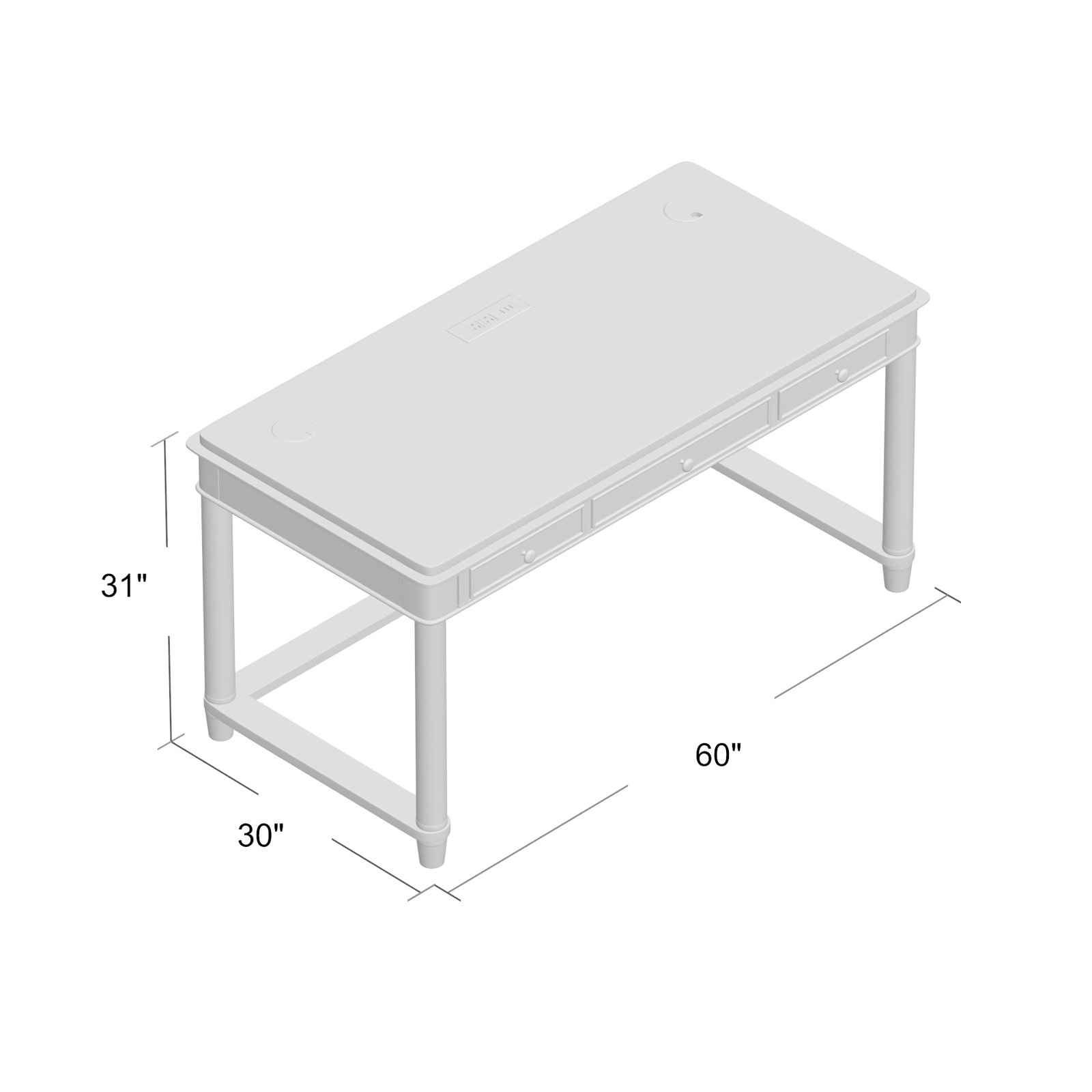 Alder Writing Desk