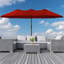 15X9Ft Rectangular Market Umbrella-1955745126