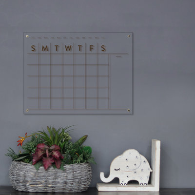 Tableau blanc mural graphique / calendrier / planificateur