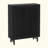 Modern Wooden  6-Tier Shoe Cabinet with Louvered Doors-1378987286