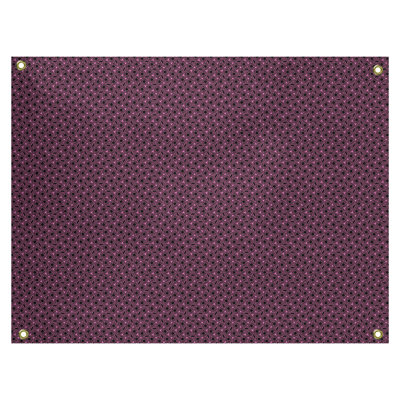 Tapisserie murale hexagonale en treillis