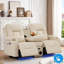 Causeuse inclinable électrique Zero Wall Hugger avec console rabattable, lumières DEL et haut-parleurs Bluetooth-397067778-397067783