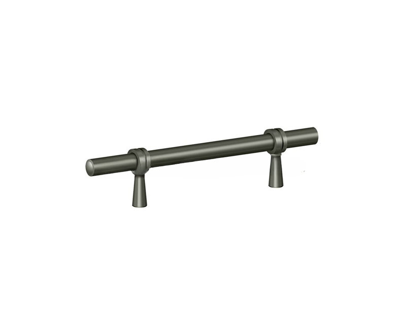 6 Center to Center Bar Pull, Antique Nickel