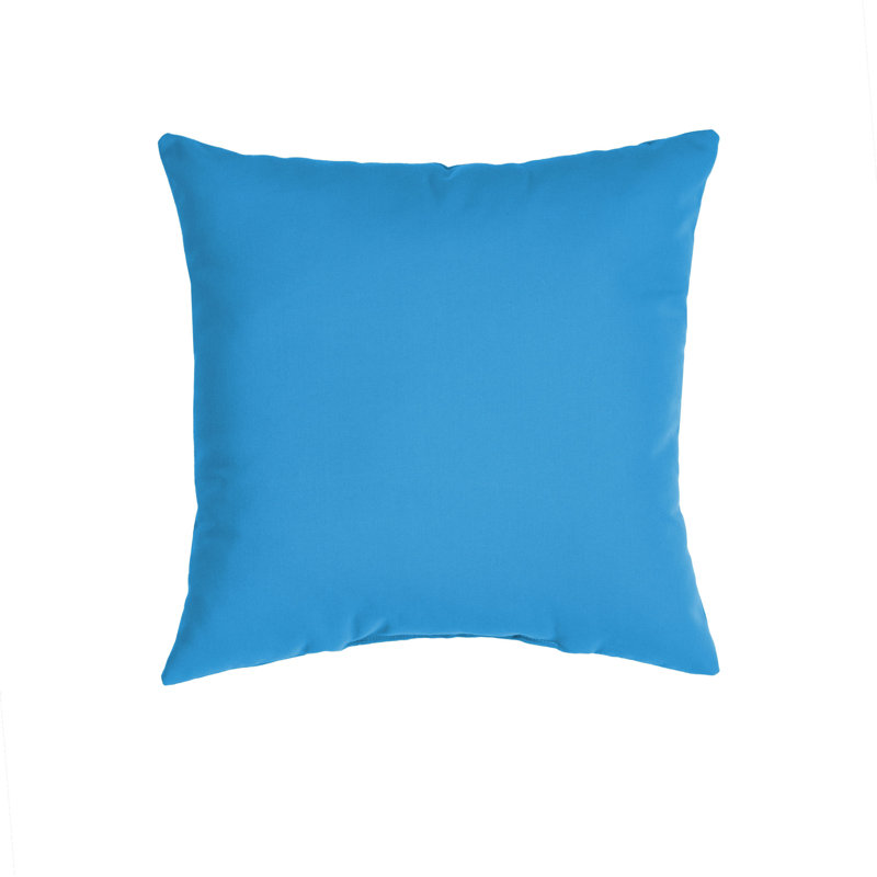 Sunbrella Outdoor Square Pillow, 17" x 17", Cream