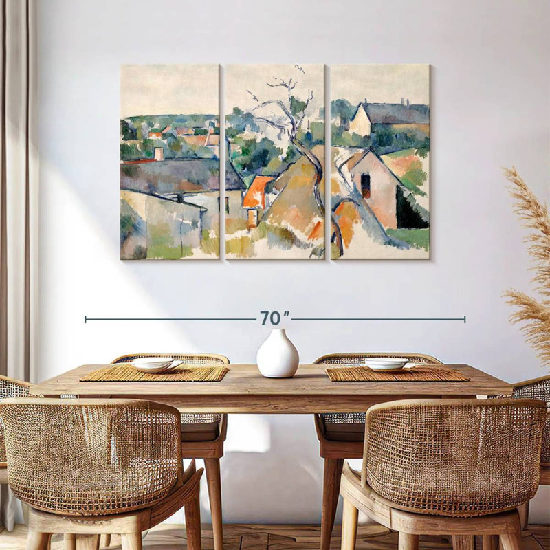 Avery Rooftops, 36" H x 57" W