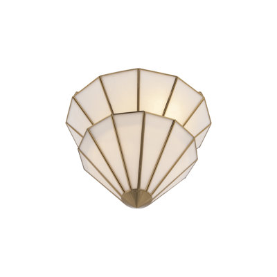 Plafonnier semi-encastré 3 lumières 17,75 po Jaxen