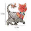 Décoration murale chat