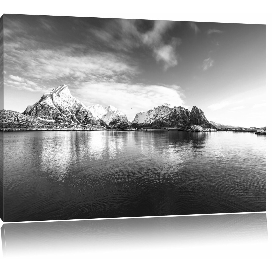 Leinwandbild „Lofoten in Norwegen“, Fotodruck