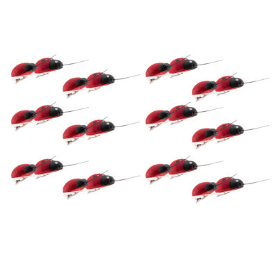 Ensemble de 12 pinces à coccinelles Marlee - ensemble de 12
