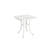 3 Piece Cast Aluminum Patio Bistro - 2 Chairs And 1 Round Table With Cushion In White For Outdoor Use Robust Construction, Easy Assembly Patio, Garden, Backyard Effortless