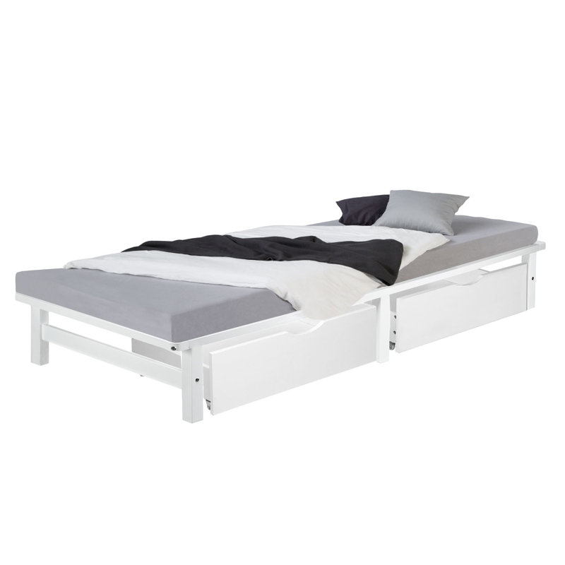 Isaiyah Underbed Storage Drawers, White