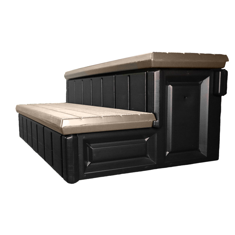 Confer Plastiques Espaces de rangement pour spa 36 po Espresso, Portobello