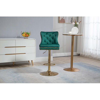 Tabouret pivotant à hauteur réglable
