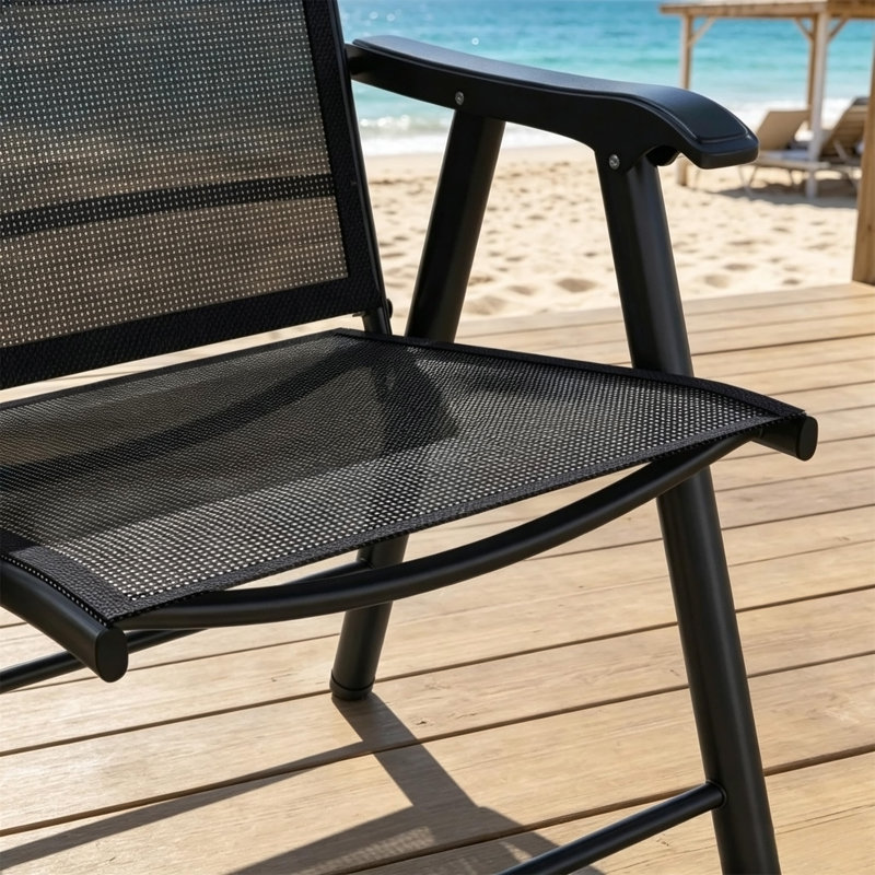 Stackable Folding Chairs  set of 4