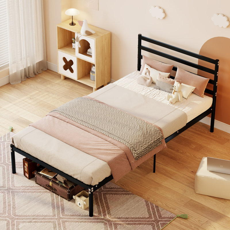 Classic Metal Platform Bed Frame