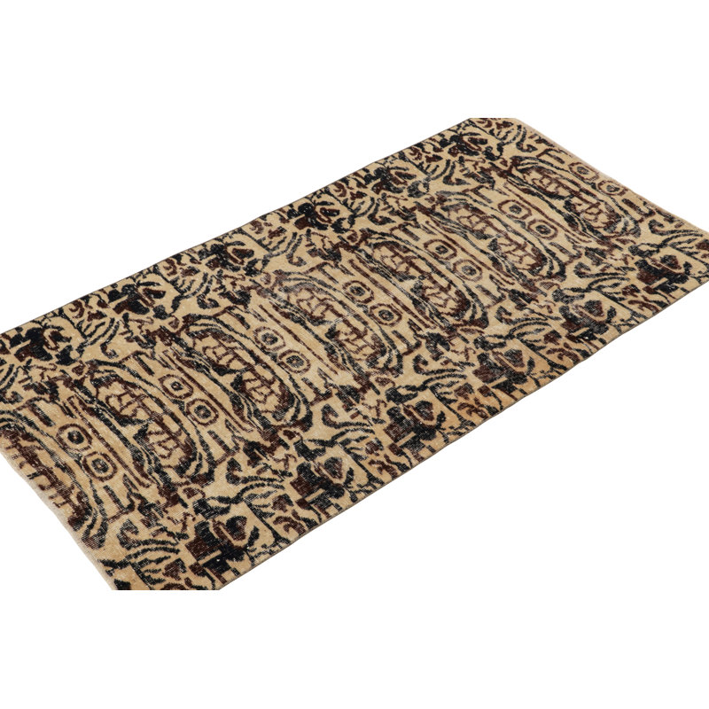Pasha One-of-a-Kind 3'5" X 6'5" Hand Knotted Area Rug