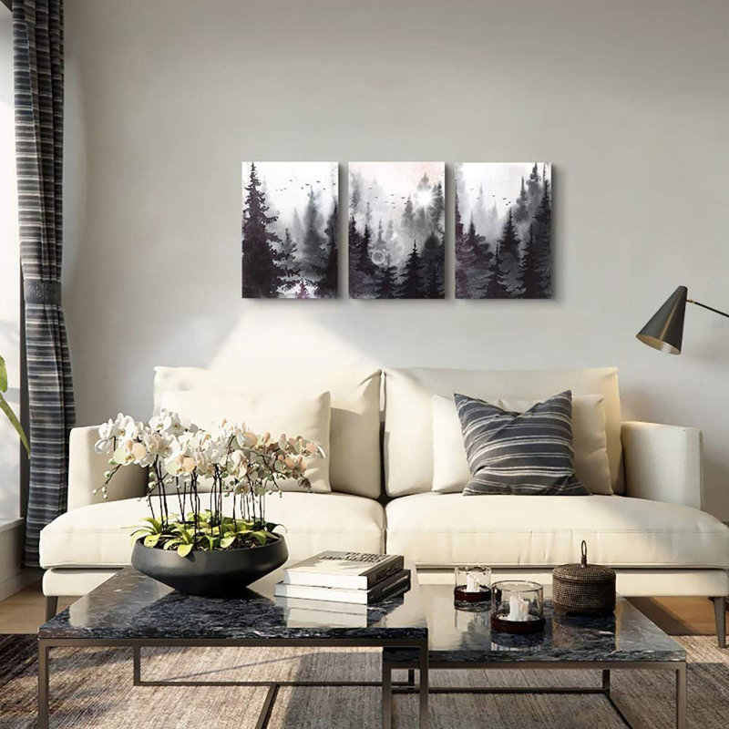 3 Piece Wrapped Canvas Wall Art