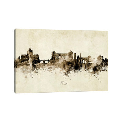 " Rome Italy Skyline " by Michael Tompsett