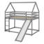 Bunk House Bed With Slide And Ladder-265713217