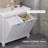 Tilt-Out Laundry Sorter Bathroom Cabinet