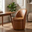Tabouret de coiffeuse pivotant rembourré-201508553