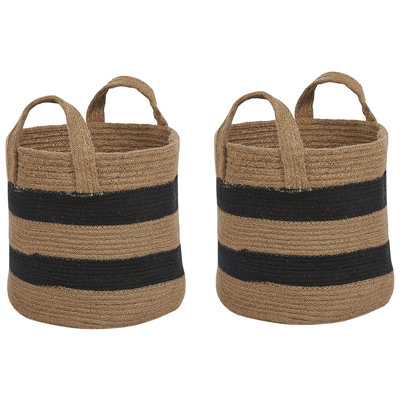 Korb aus Jute