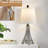 Khrysten 24" Modern Table Lamp Paris Tower Base with 3-Color Temperature Bedside Table Lamp (Bulbs Included)-1066695175